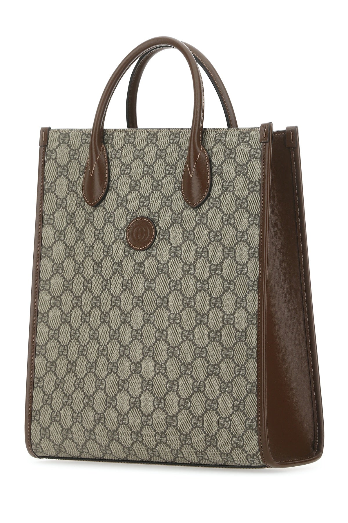 Gucci GG Supreme – Sac pour homme en toile et cuir