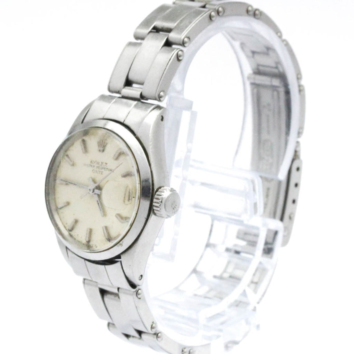 Rolex Oyster Perpetual Date – Acier, automatique, 25 mm (vintage)