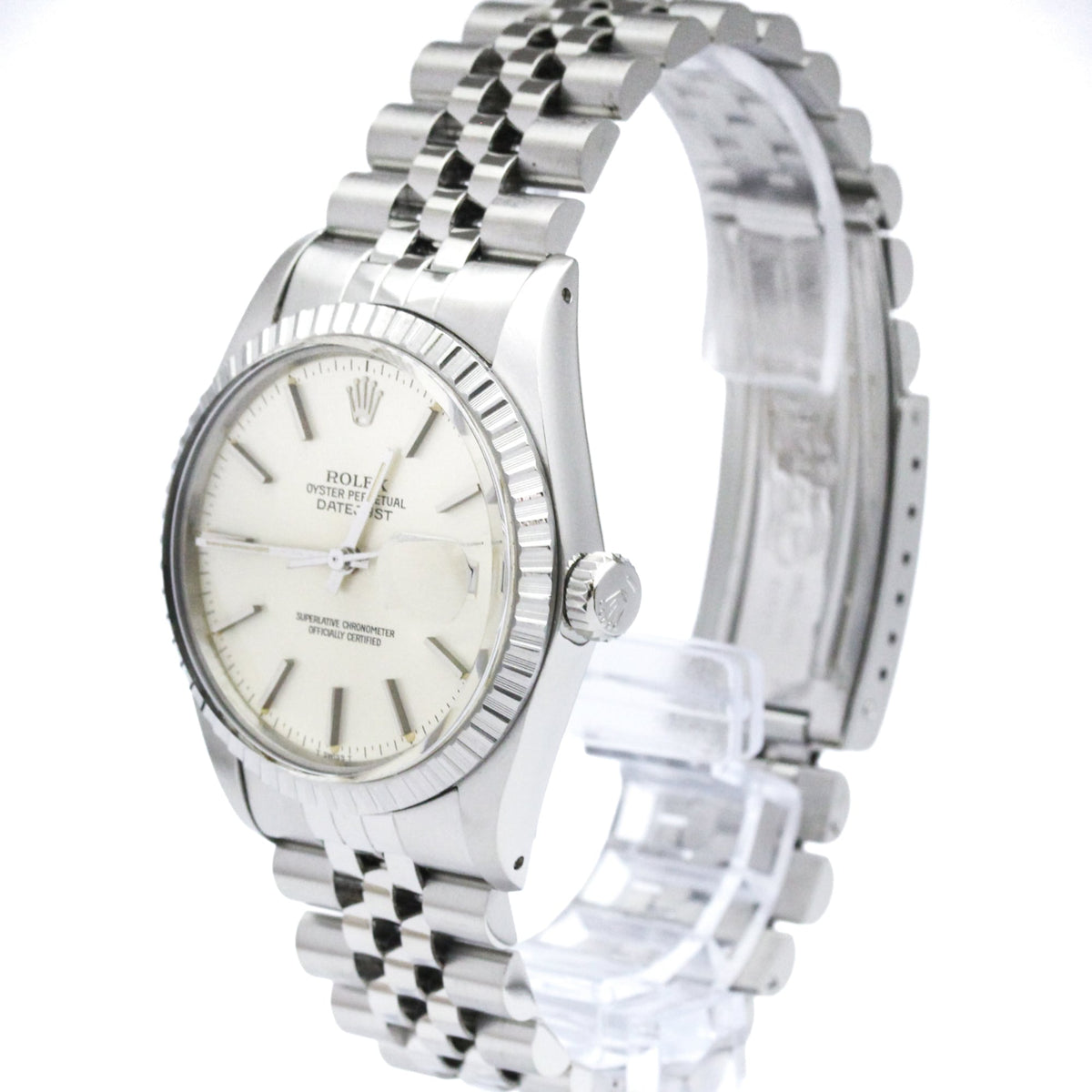Rolex Datejust réf. 16030 – Acier et or blanc 18K, 36 mm (vintage)