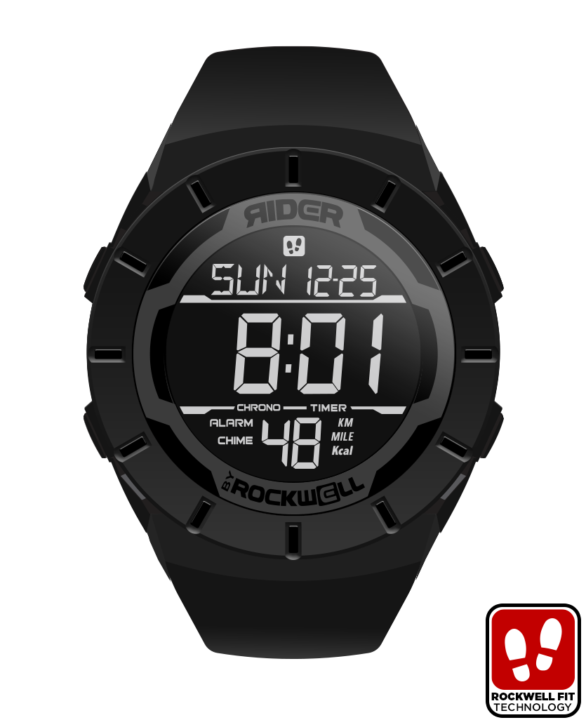Montre Rockwell Coliseum Fit™ – Noir Phantom